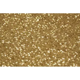 10 yards GLITZ Sequins Fabric Bolt - Gold