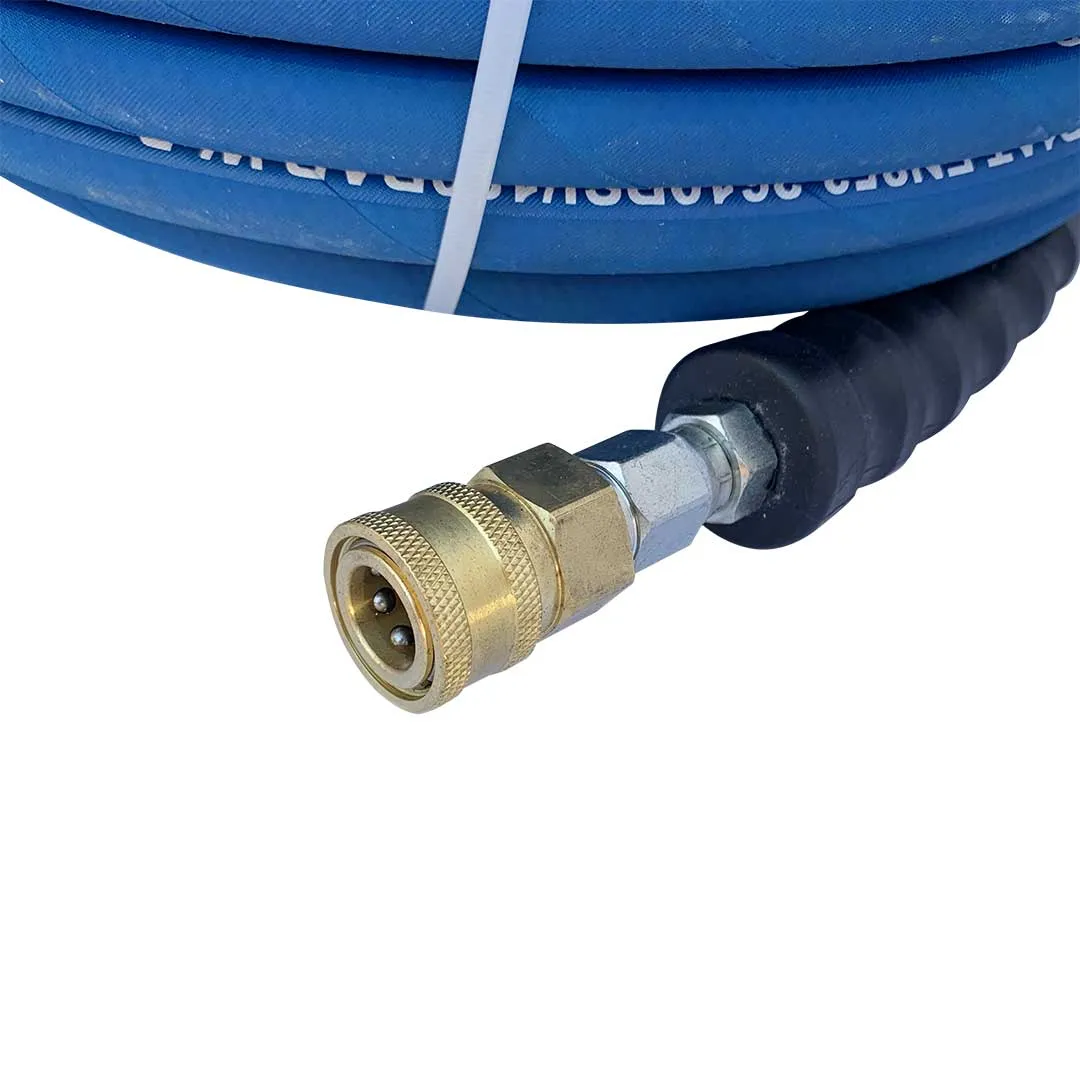 50ft - Hose 3/8" Pressure Washer 2610psi Blue