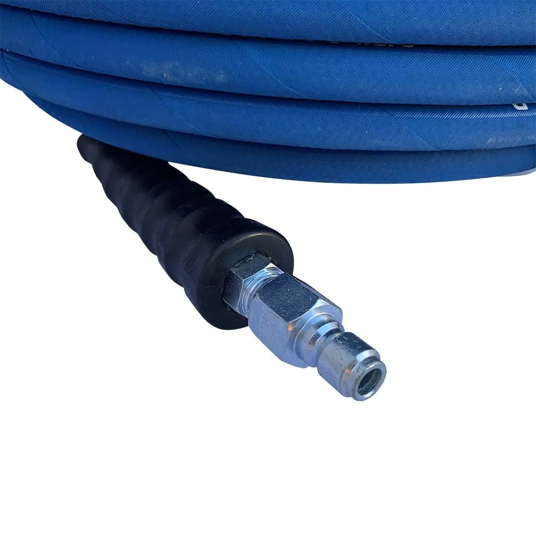 50ft - Hose 3/8" Pressure Washer 2610psi Blue