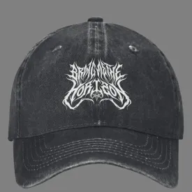 Bring Me The Horizon Brutal Logo Distressed Cap | Alt-Rock Rebellion by Gothic Outlaws