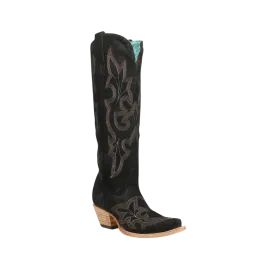 Corral Boots Women's Suede Western Black Boots