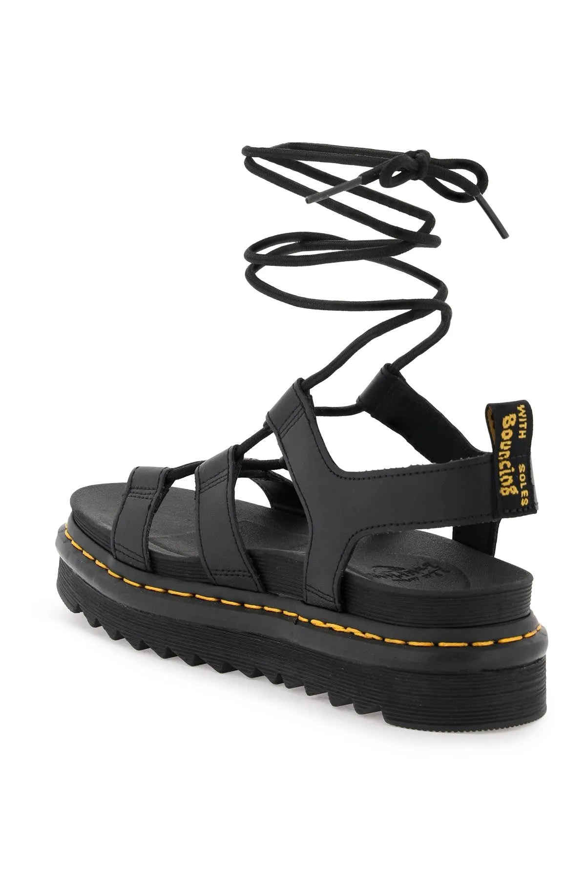 Dr.martens Nartilla Hydro Leather Gladiator Sandals