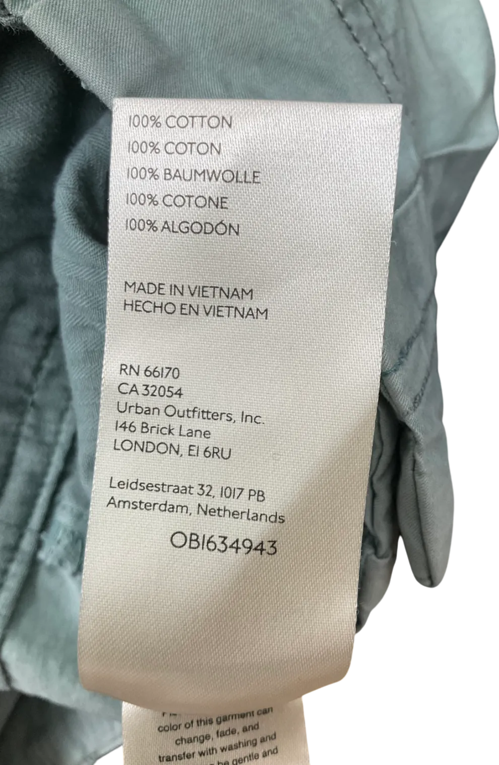 Free People Green Goa Pleated Shorts UK 10