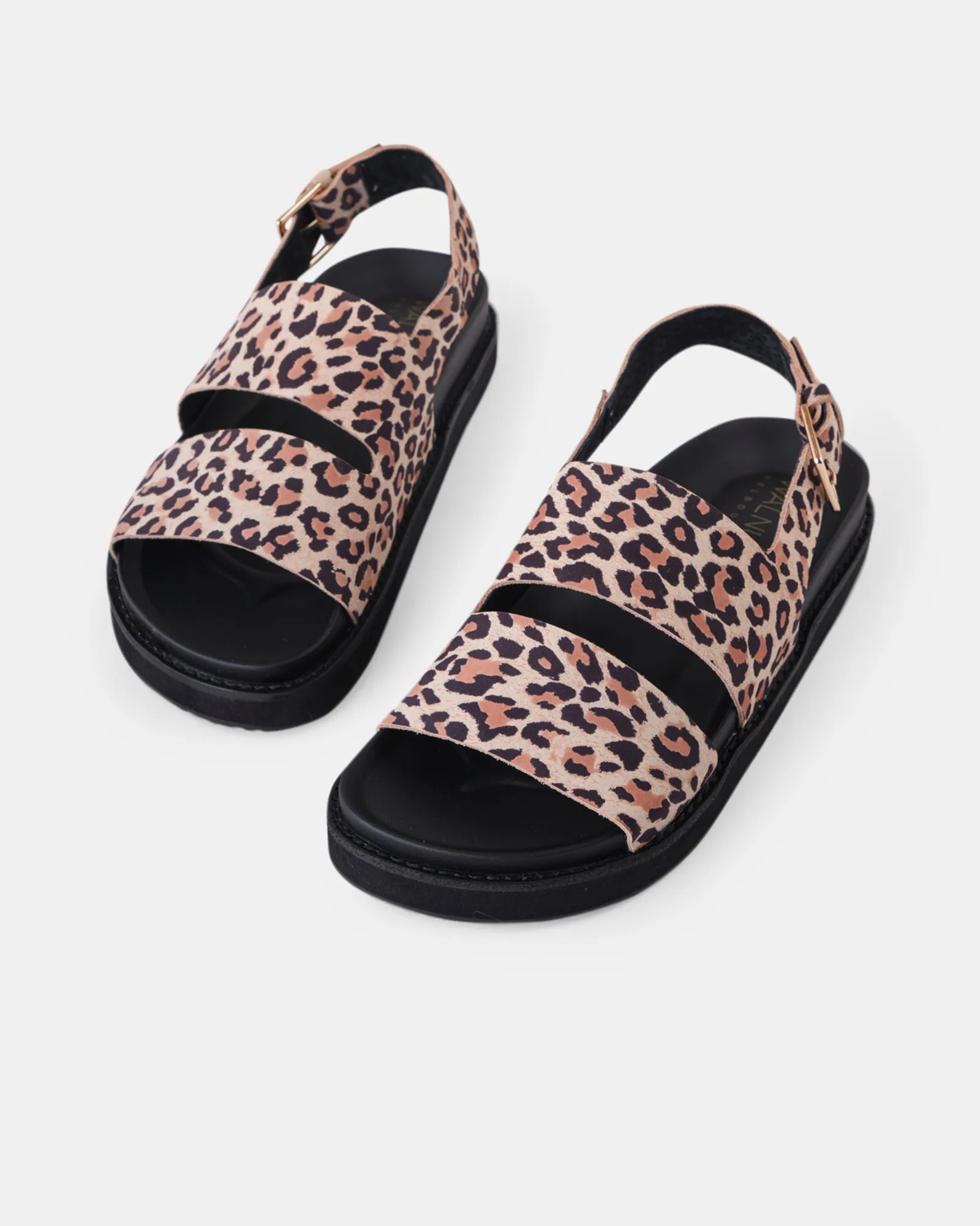 Frenchy Sandal -  Ivory Leopard