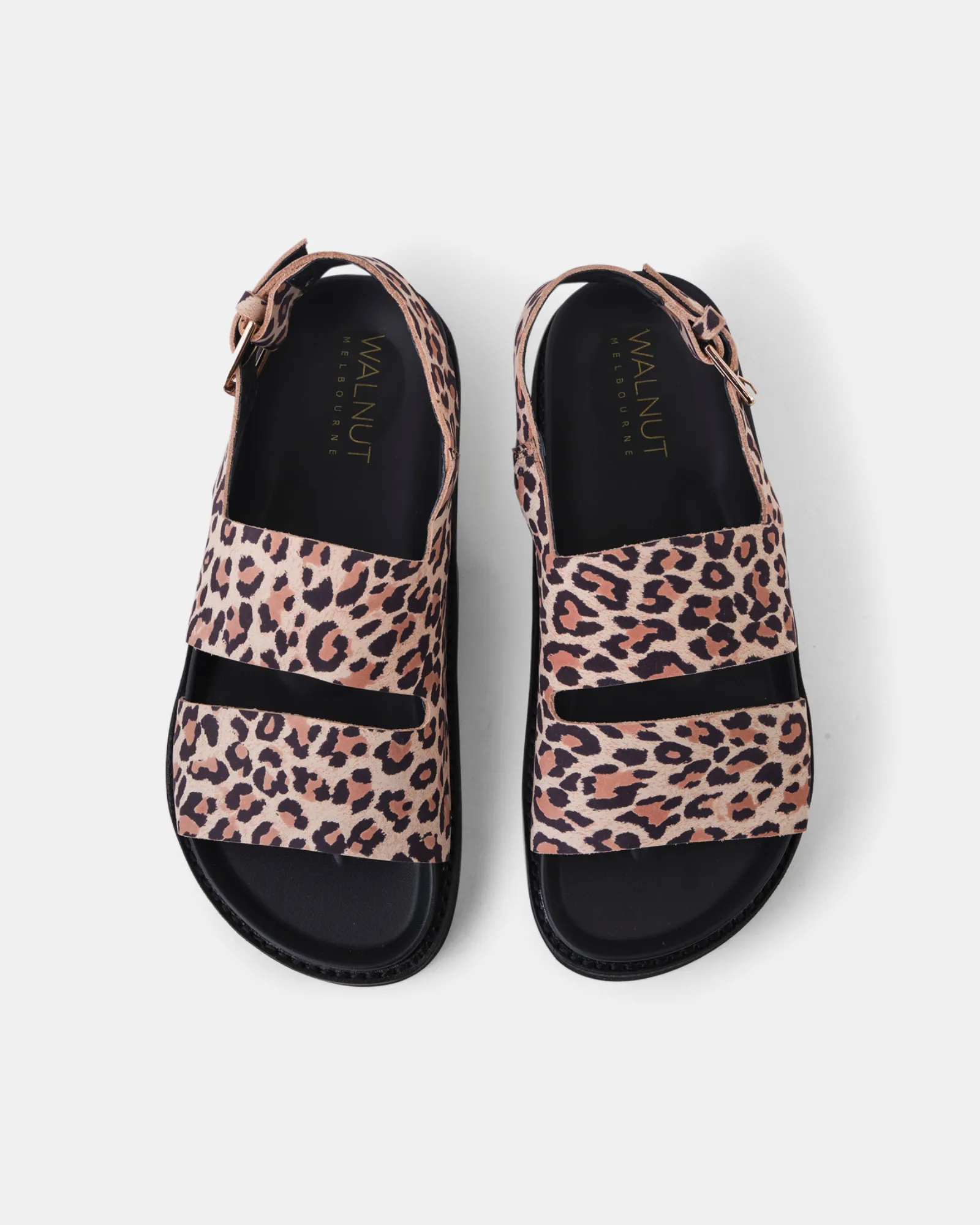 Frenchy Sandal -  Ivory Leopard