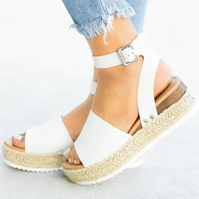 High Heels Sandals Summer with Wedges