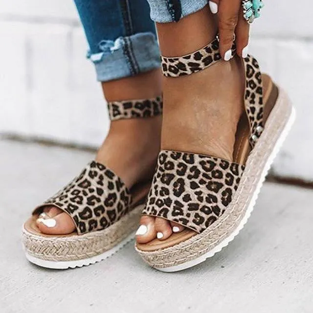 High Heels Sandals Summer with Wedges