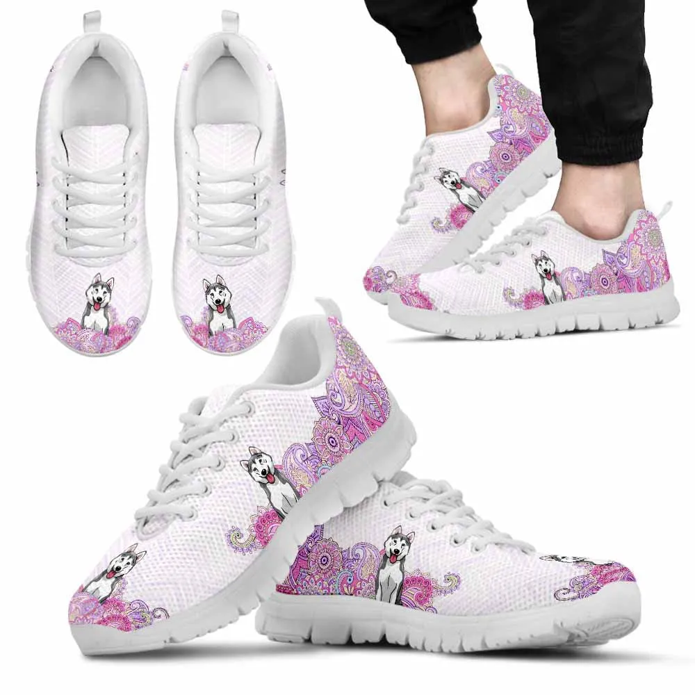 Husky Sneaker, Husky Dog Shoes For Men Women, Husky Shoes