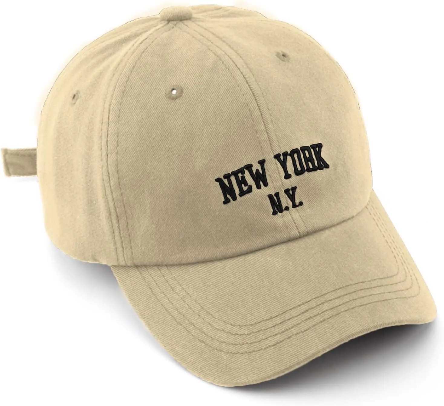 New York Baseball Hat for Women Adjustable Embroidery 100% Cotton Trucker Hats Classic Vintage Baseball Cap