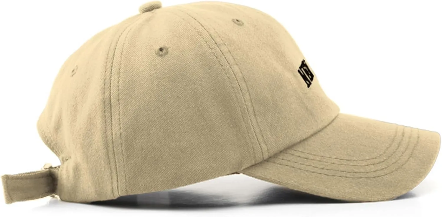 New York Baseball Hat for Women Adjustable Embroidery 100% Cotton Trucker Hats Classic Vintage Baseball Cap