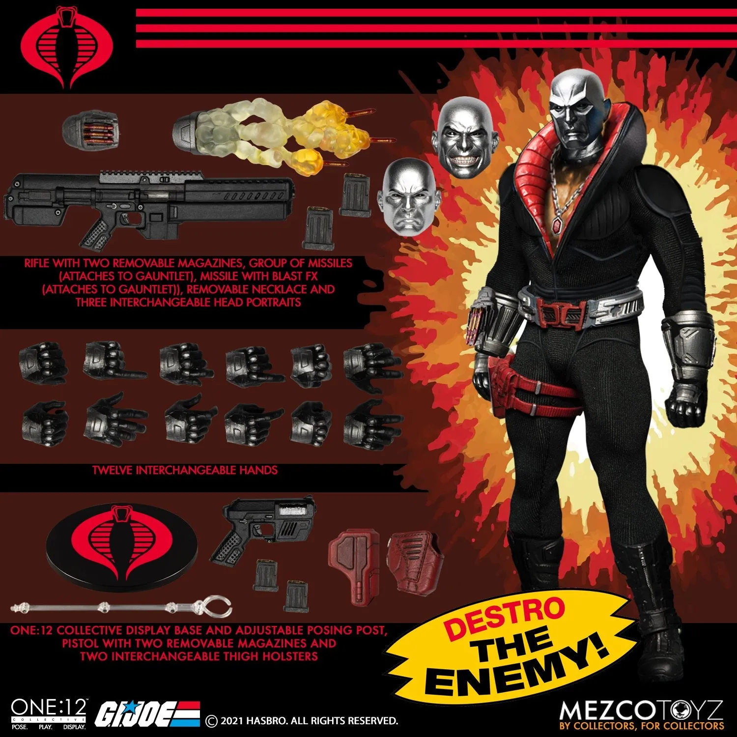 One 12 Collective Destro Action Figure