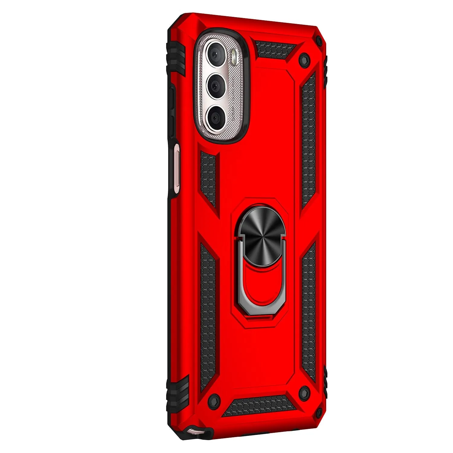 Raider Series Heavy Duty Kickstand with Belt Clip Case - Motorola Moto G Stylus 5G