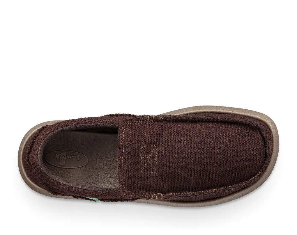 Sanuk Mens Chiba Weava Brown