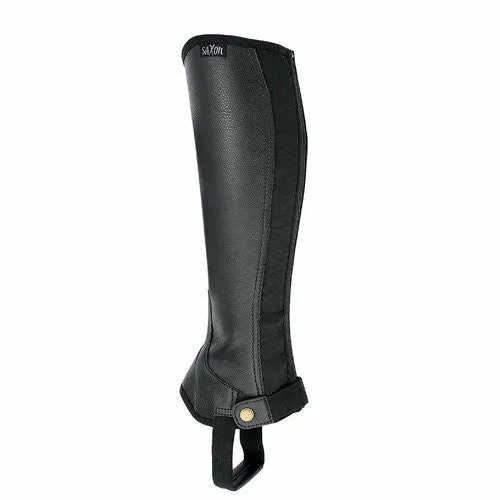 Saxon Adults Equileather Half Chaps